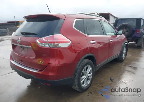 2016 Nissan Rogue Sv из США, поврежденный, VIN KNMAT2MT8GP623721